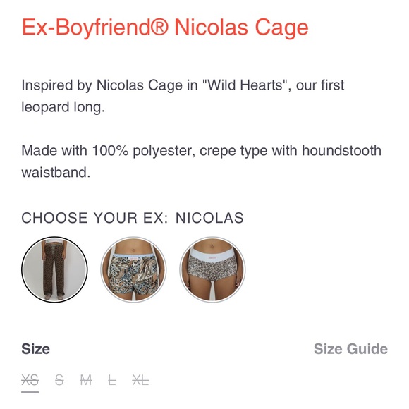 Handover Ex-Boyfriend® Nicolas Cage - Picture 2 of 2
